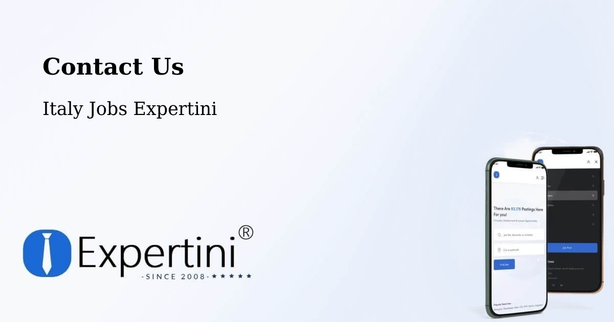Contact Expertini – Codroipo - Italy Jobs Expertini