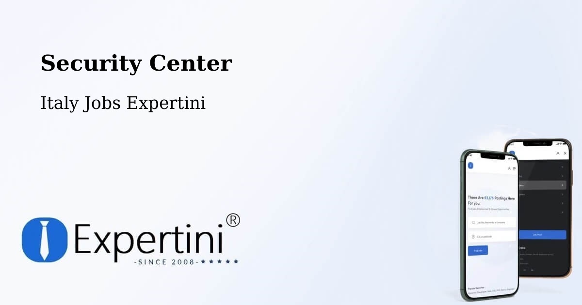 Security & Compliance – Codroipo - Italy Jobs Expertini